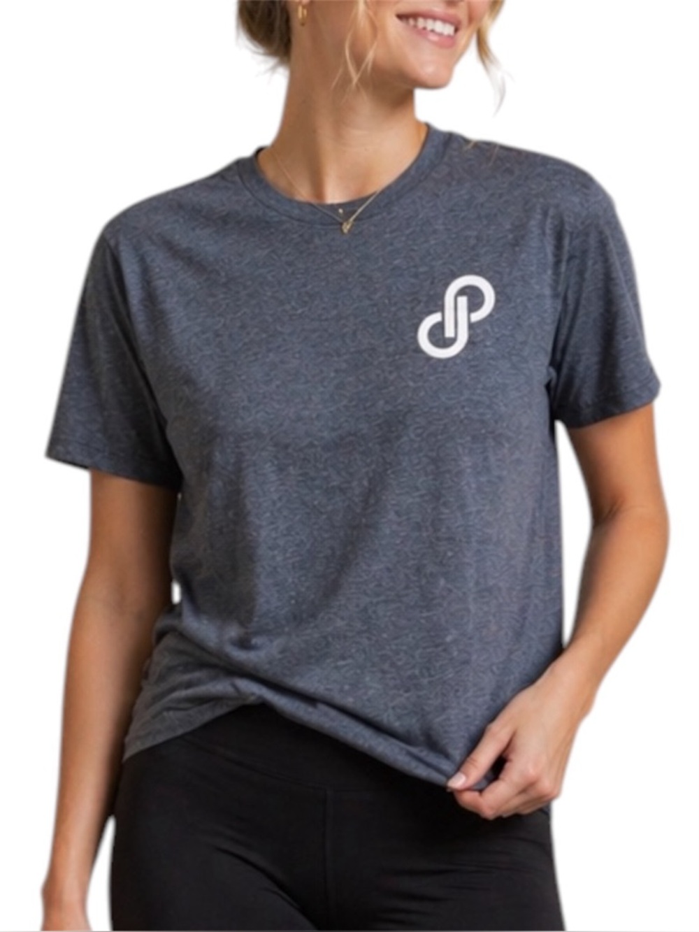 POSHMARK PoshBoss Unisex Blue Logo Shirt Large